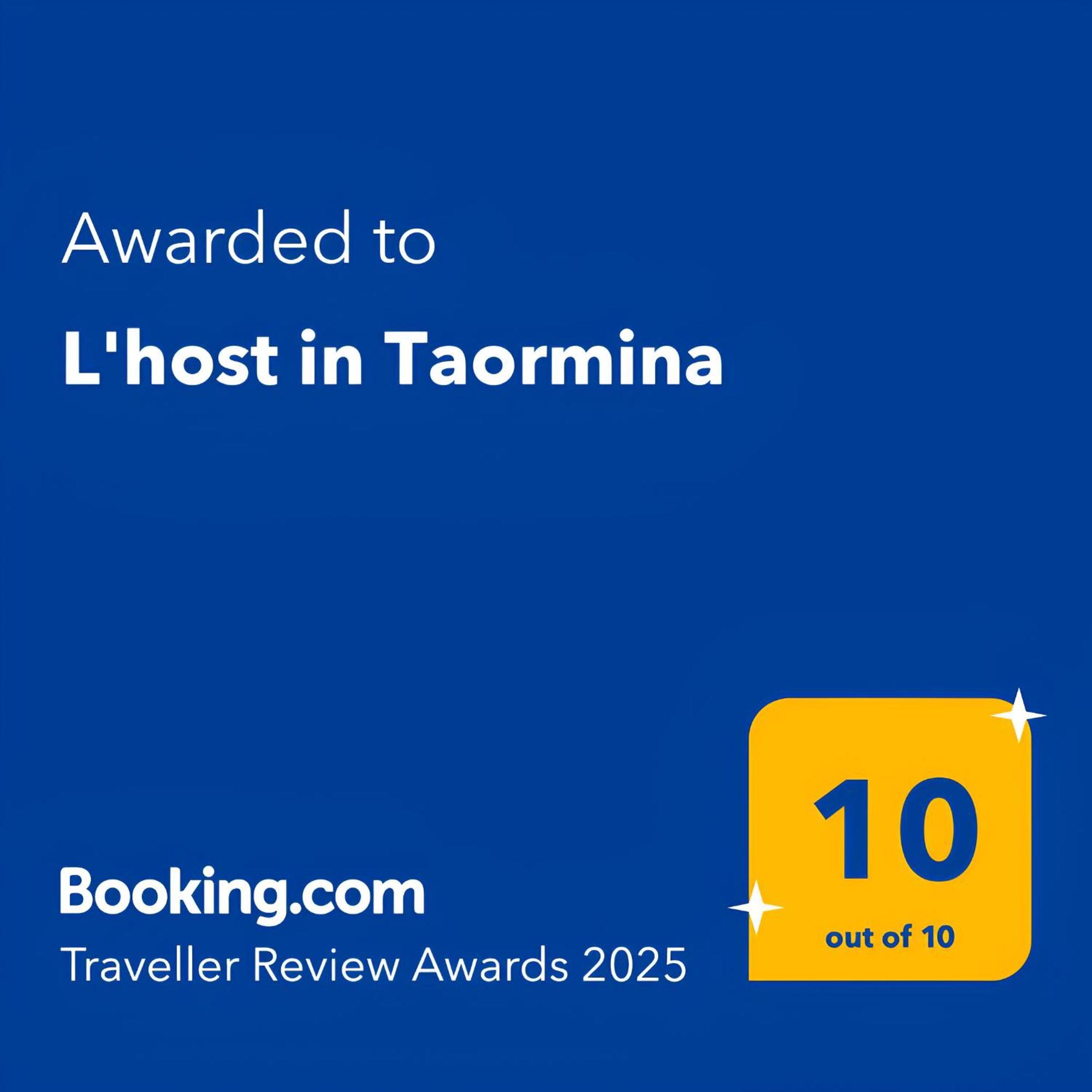 Апартаменты L'Host In Таормина Экстерьер фото